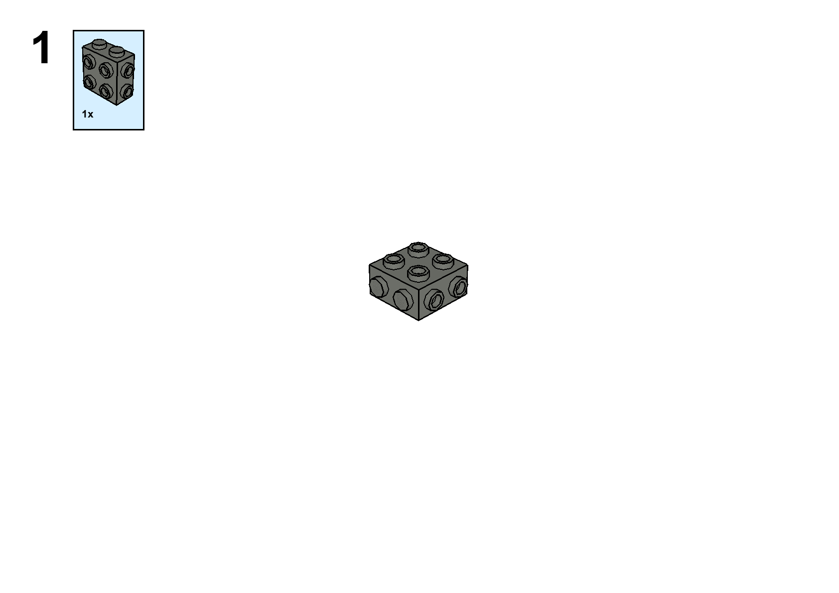 Diglett - Gen1 #050 Building Instructions - Page 1 of 12